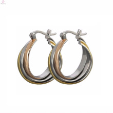 Wholesale Famous Brand Beautiful Stainless Steel Earrings Jewelry